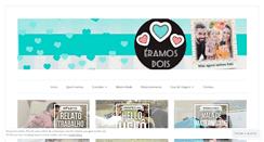 Desktop Screenshot of eramosdois.com